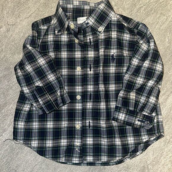 Ralph Lauren Other - Ralph Lauren button down size 9 months
￼
